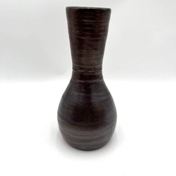Australian Pottery 9" Vase - Bendigo Pottery 'Epsomware' - ca. 1979 to 1985 bro - Picture 1 of 10